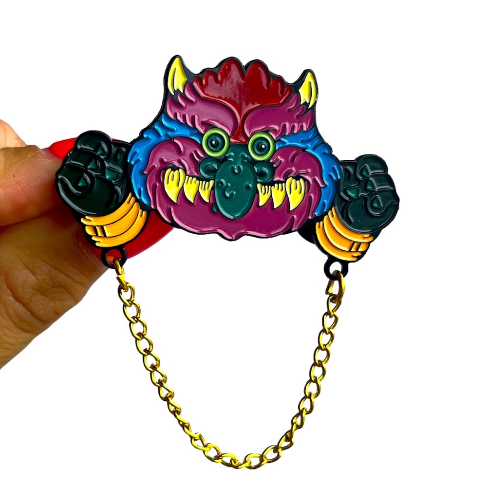 My Pet Monster Enamel Pin